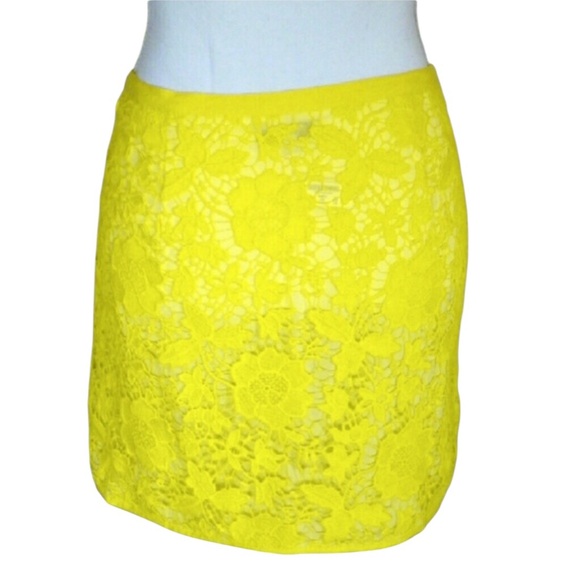 🎈HP Madewell crochet lace overlay mini skirt 0 - Picture 2 of 3